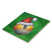 Carreau Neuf boule à Santa Hat sur Vert (Côté)