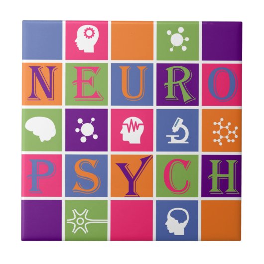 Carreau Neuropsychologie - cadeaux pour des (Devant)