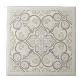 Carreau Neutral Mediterranean Pattern Pat#17 Greige ID1195 (Devant)