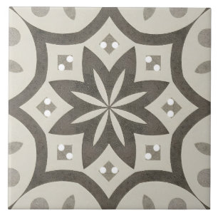 Carreau Neutre, beige, gris, tuiles marocaines