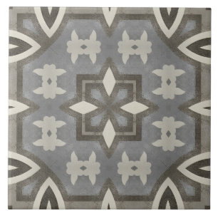 Carreau Neutre, beige, gris, tuiles marocaines