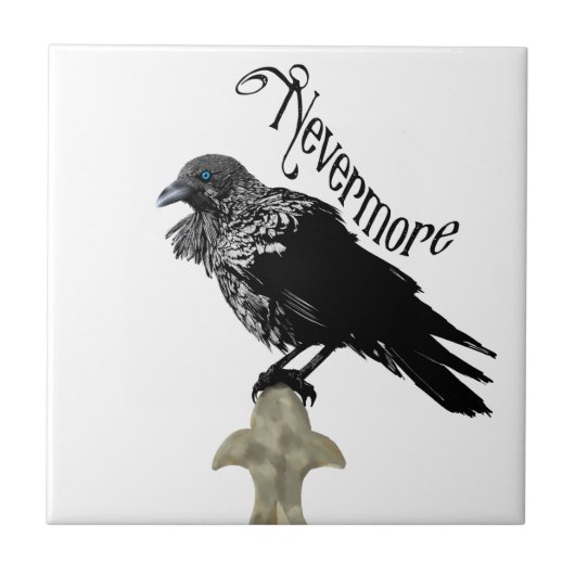 Carreau Nevermore Raven (Devant)