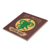 Carreau New Orleans Gator Fest (Côté)