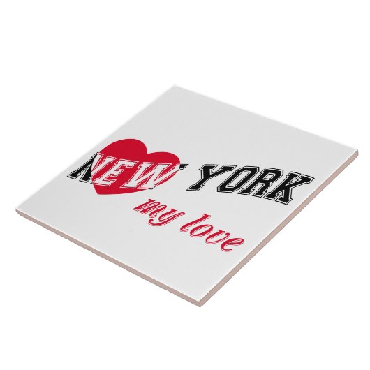 Carreau New York, mon amour (Côté)