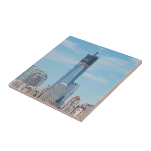 Carreau New York, New York. Skyline de Manhattan City (Côté)