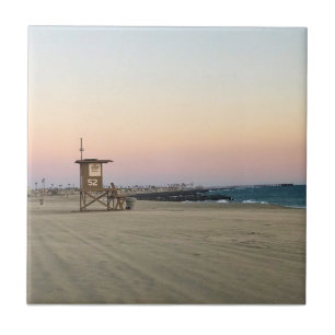 Carreau Newport Beach at Sunset, Californie
