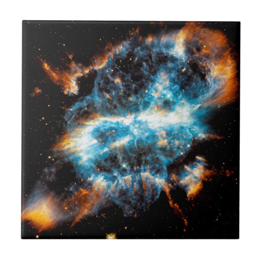 Carreau NGC 5189 Nébuleuse planétaire - Photo de l'espace (Devant)