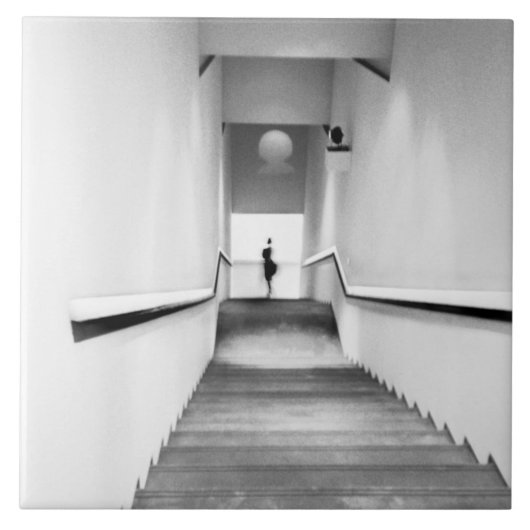 Carreau Nice France, Escalier Musée d'Art Moderne (Devant)