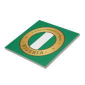 Carreau Nigeria Flag Badge (Côté)