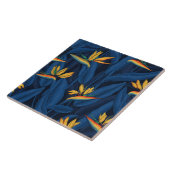 Carreau Night bird of Paradise garden 2 (Côté)