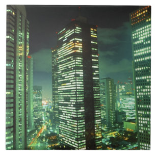 Carreau Nightscape, Shinjuku, Tokyo, Japon