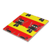 Carreau Ninjas en colère (Côté)