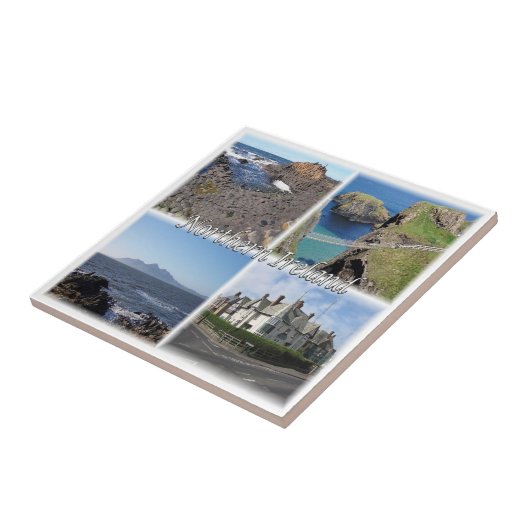 Carreau NIR007 IRLANDE DU NORD, Mosaïque, (Côté)