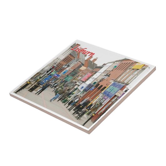 Carreau NIR014 LISBURN, Irlande du Nord, (Côté)