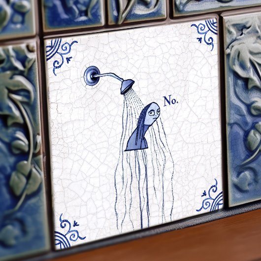 Carreau No Delft Blue Dutch Style 