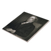 Carreau Noah Webster (1758-1843) gravé par Frederick W. (Côté)