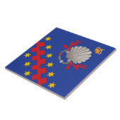 Carreau Nobile Contrada del Nicchio (Coquillage) (Côté)