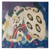 Carreau NOCTURNE AVEC MASQUES / Mascarade vénitienne (Devant)