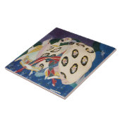 Carreau NOCTURNE AVEC MASQUES / Mascarade vénitienne (Côté)