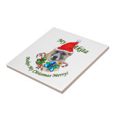 Carreau Noël Akita (Côté)
