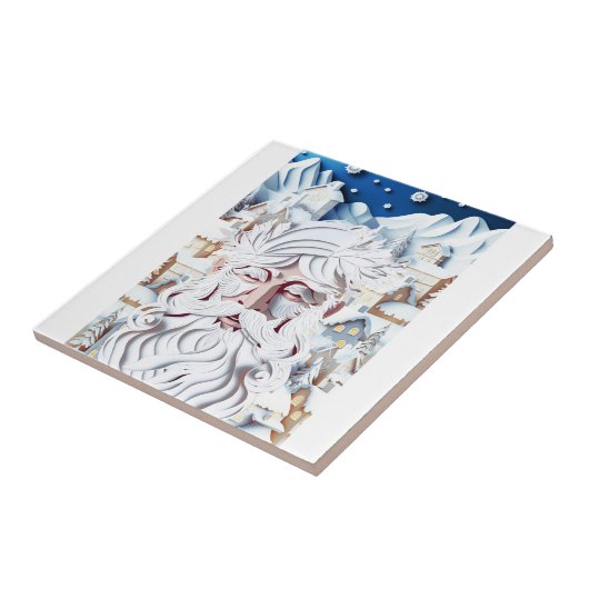 CARREAU NOËL BLANC (Côté)