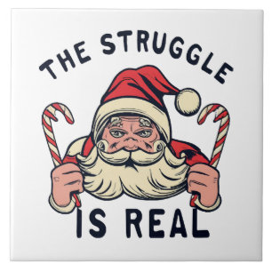 Carreau Noël blanc, LA LUTTE EST RÉELLE