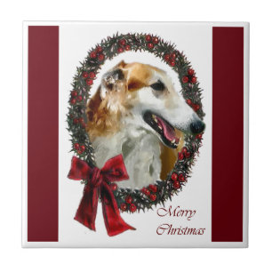 Carreau Noël de Borzoi