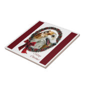 Carreau Noël de Borzoi (Côté)