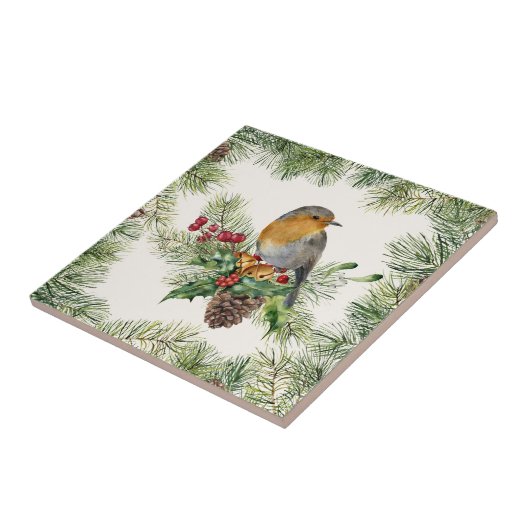 Carreau Noël de Robin, saint, pin (Côté)