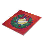 Carreau Noël de volley-ball (Côté)
