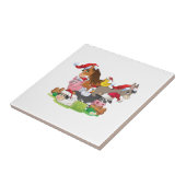 Carreau Noël des animaux de ferme (Côté)