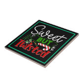 Carreau Noël drôle mais tordu (Côté)