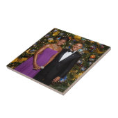 Carreau Noël du président Barack Obama et de Michelle (Côté)