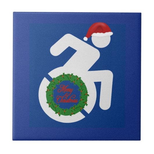 Carreau Noël Handicapé (Devant)