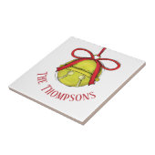 Carreau Noël Mignonne Vacances Gold Festive Jingle Bells (Côté)