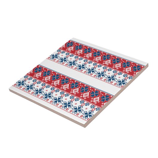 Carreau Noël, nouvel an (Côté)