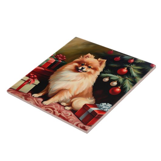 Carreau Noël Poméran (Côté)