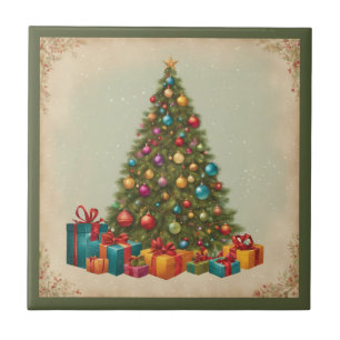 Carreau Noël vintage