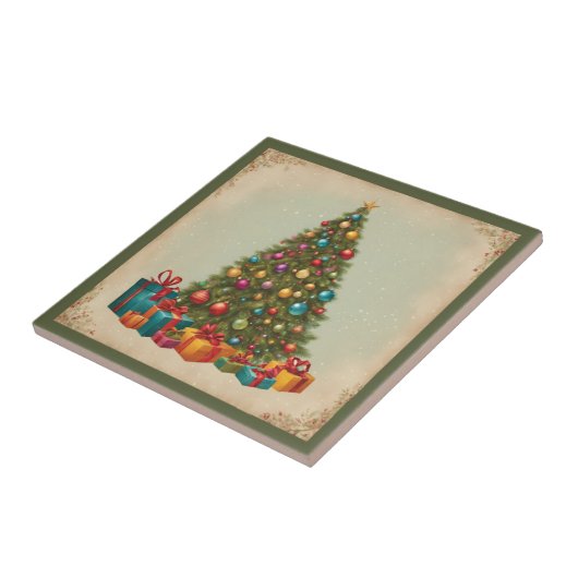 Carreau Noël vintage (Côté)