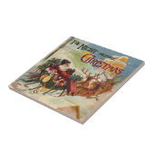 Carreau Noël Vintage, La Nuit Avant Noël (Côté)