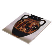 Carreau Noir-chiffre amphora de grenier dépeignant la (Côté)