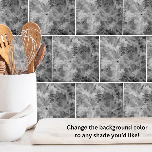 Carreau Noir de marbre simple