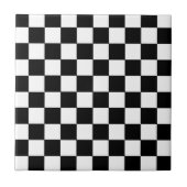 Carreau Noir et blanc Checkered (Devant)