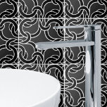 Carreau Noir et charbon de bois Celtique Motif sans coutur<br><div class="desc">Élégant noeud celtique sans couture motif pour ajouter une touche spirituelle à votre maison.</div>