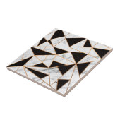 Carreau Noir et Marbre blanc (Côté)