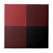 Carreau Noir et rouge (Devant)