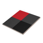 Carreau Noir et rouge et gris<br><div class="desc">Noir,  Gris & Rouge - Ajouter votre texte / image / plus ... </div>