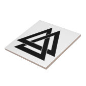 Carreau Noir - Noir (Côté)