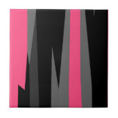 Carreau Noir rose et gris   (Devant)