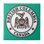 Carreau Noir rouge autochtone Kaigani Thunderbird (Devant)